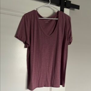 Women's V-Neck T-Shirt - Purple